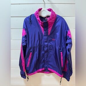 ALPEN - Vintage Colorblock Windbreaker (XL)